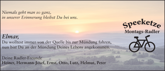 Traueranzeige von Elmar Kochanski von FZ