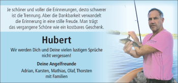 Traueranzeige von Hubert Alt von FZ