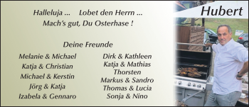 Traueranzeige von Hubert Alt von FZ