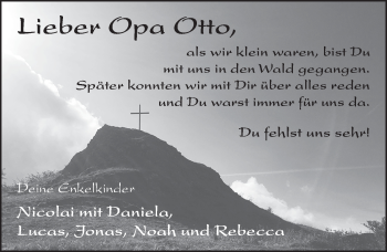 Traueranzeige von Otto Aschenbrücker von FZ